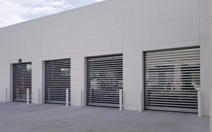 High Speed Exterior Full-View Metal Door - 999 - Image 5