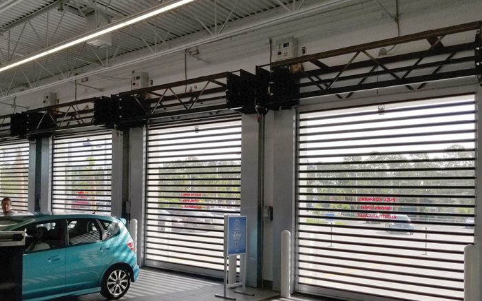 High Speed Exterior Full-View Metal Door - 999 - Image 4