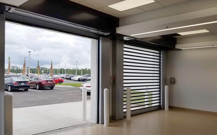 High Speed Exterior Full-View Metal Door - 999 - Image 3