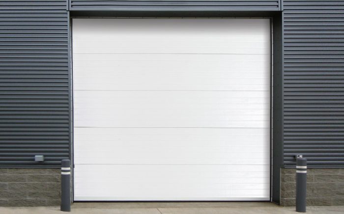 Insulated Sectional Steel-Back Door Model 470 - Image 1