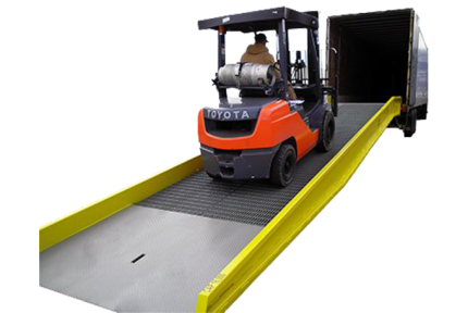 Portable Steel Yard Ramp
